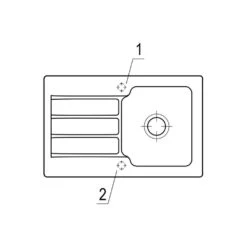 Villeroy & Boch Einbauspüle Architectura 45 -Spulen Pro Verkauf villeroy boch einbauspuele architectura 454