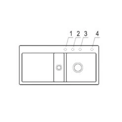 Villeroy & Boch Einbauspüle Flächenbündig Subway 60 Flat Becken Rechts -Spulen Pro Verkauf villeroy boch einbauspuele flaechenbuendig subway 60 flat becken rechts4