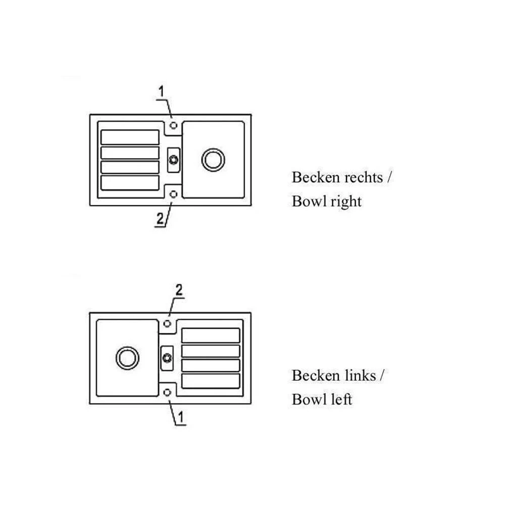 Villeroy & Boch Einbauspüle Flavia 50 3 Villeroy & Boch Einbauspüle Flavia 50 – Bild 3