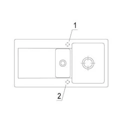 Villeroy & Boch Einbauspüle Siluet 60 R Flat Flächenbündig -Spulen Pro Verkauf villeroy boch einbauspuele siluet 60 r flat flaechenbuendig4