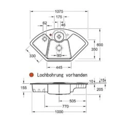Villeroy & Boch Einbauspüle Solo Eck -Spulen Pro Verkauf villeroy boch einbauspuele solo eck3