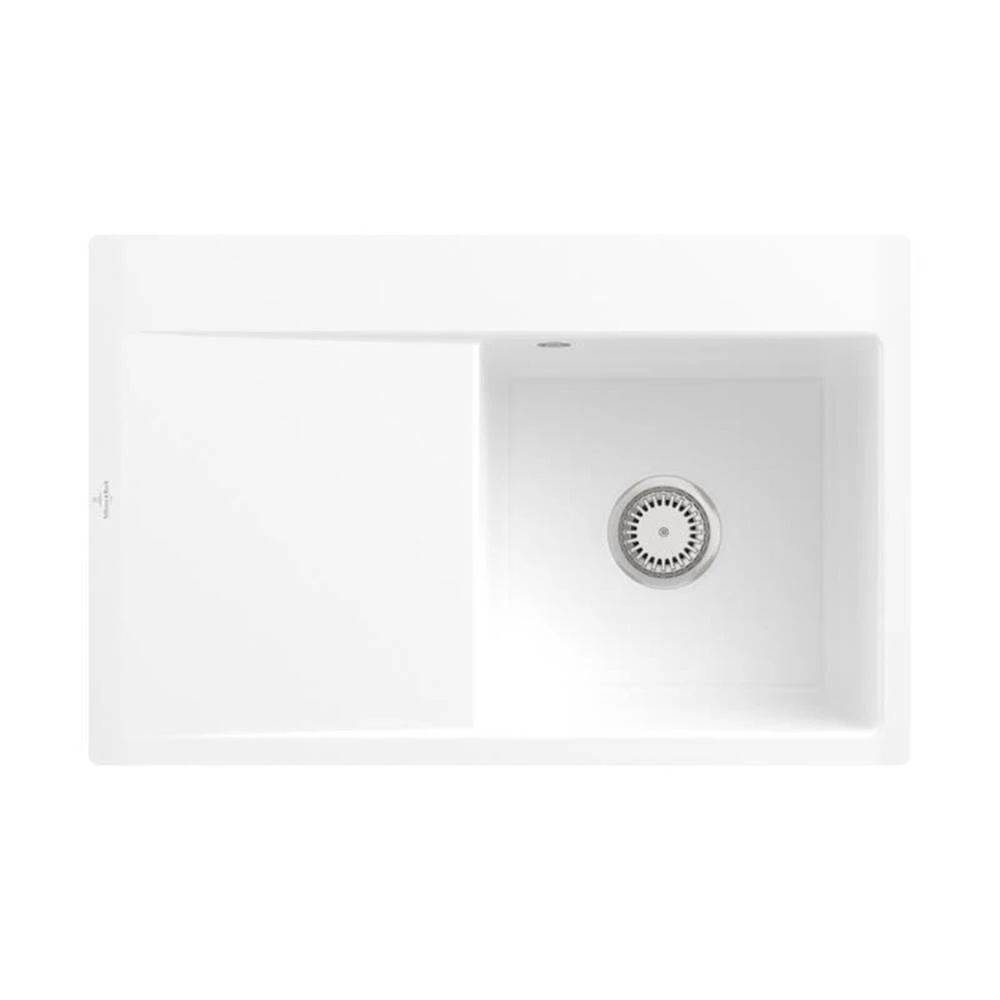 Villeroy & Boch Einbauspüle Subway Style 45 Flat Flächenbündig Becken Rechts 1 Villeroy & Boch Einbauspüle Subway Style 45 Flat Flächenbündig Becken Rechts