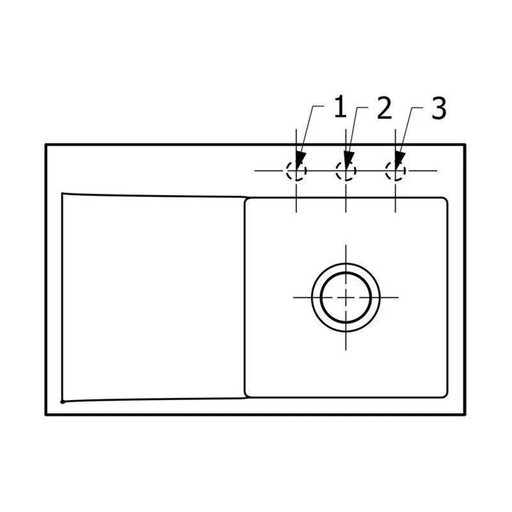 Villeroy & Boch Einbauspüle Subway Style 45 Flat Flächenbündig Becken Rechts 3 Villeroy & Boch Einbauspüle Subway Style 45 Flat Flächenbündig Becken Rechts – Bild 3