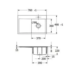 Villeroy & Boch Einbauspüle Subway Style 45 Flat Flächenbündig Becken Rechts 8 Villeroy & Boch Einbauspüle Subway Style 45 Flat Flächenbündig Becken Rechts -Spulen Pro Verkauf villeroy boch einbauspuele subway style 45 flat flaechenbuendig becken rechts4