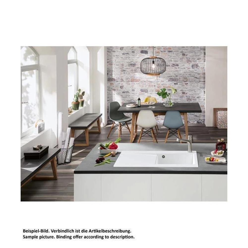 Villeroy & Boch Einbauspüle Subway Style 50 Flat (flächenbündig Einbaubar) Becken Links 2 Villeroy & Boch Einbauspüle Subway Style 50 Flat (flächenbündig Einbaubar) Becken Links – Bild 2