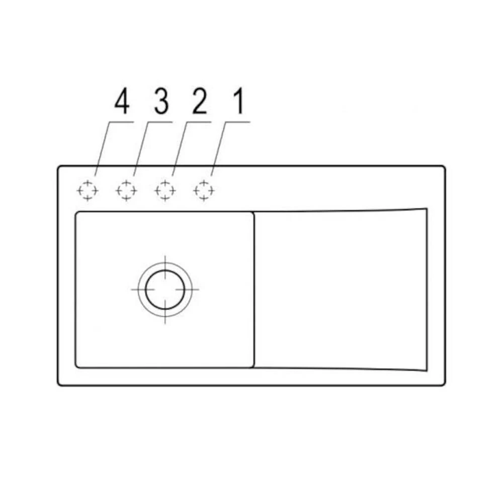 Villeroy & Boch Einbauspüle Subway Style 50 Flat (flächenbündig Einbaubar) Becken Links 4 Villeroy & Boch Einbauspüle Subway Style 50 Flat (flächenbündig Einbaubar) Becken Links – Bild 4