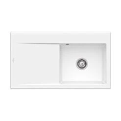 Villeroy & Boch Einbauspüle Subway Style 50 Flat (flächenbündig Einbaubar) Becken Rechts