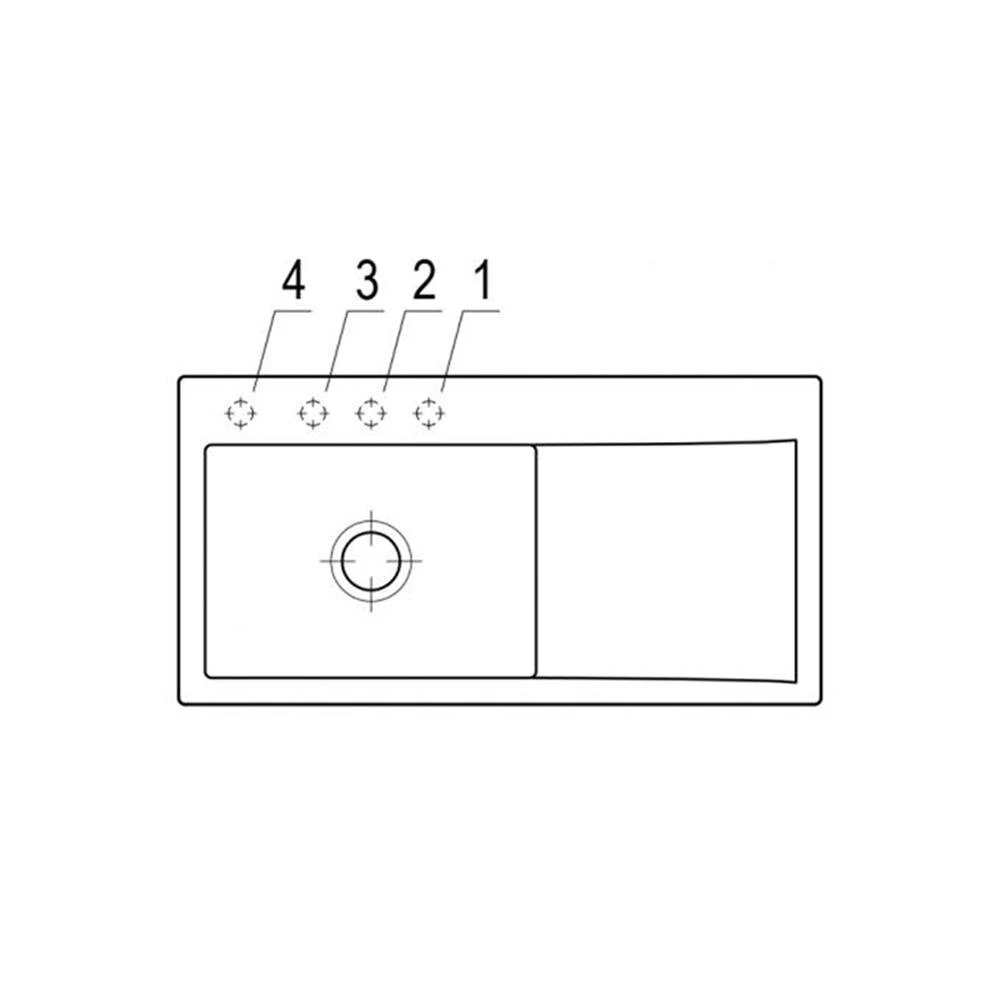 Villeroy & Boch Einbauspüle Subway Style 60 Flat (flächenbündig Einbaubar) Becken Links 4 Villeroy & Boch Einbauspüle Subway Style 60 Flat (flächenbündig Einbaubar) Becken Links – Bild 4