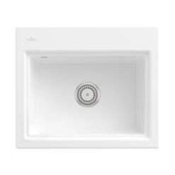 Villeroy & Boch Einbauspüle Subway Style 60 S Mit Abtropfgitter In Anthracite