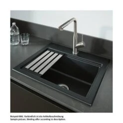 Villeroy & Boch Einbauspüle Subway Style 60 S Mit Abtropfgitter In Anthracite -Spulen Pro Verkauf villeroy boch einbauspuele subway style 60 s mit abtropfgitter in anthracite3