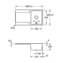 Villeroy & Boch Siluet 50 Flat -Spulen Pro Verkauf villeroy boch siluet 50 flat3