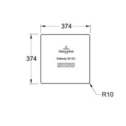 Villeroy & Boch Unterbauspüle Subway 50 SU 8 Villeroy & Boch Unterbauspüle Subway 50 SU -Spulen Pro Verkauf villeroy boch unterbauspuele subway 50 su4