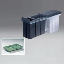 WESCO 857621-11 Einbau Abfallsammler Profiline Bio-Double 30 DT