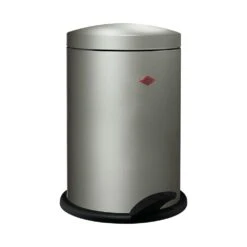 Wesco Alpha, Abfallsammler Freistehend, Silberfarben